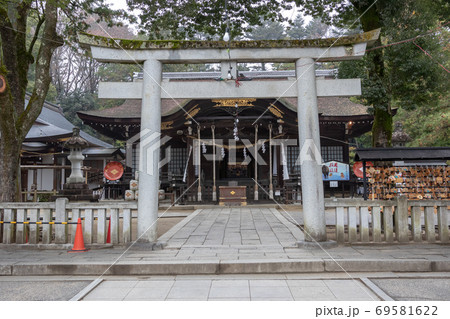 武田神社の写真素材