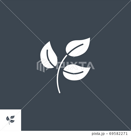 Herbal Medicine related vector glyph icon. 69582271