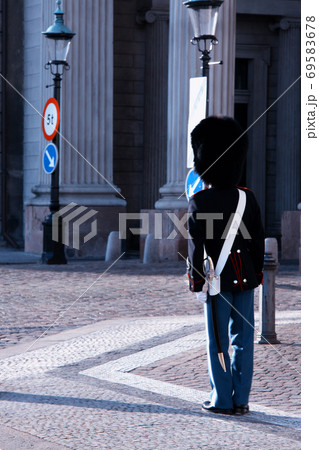 The Royal Guard in Copenhagen, Denmark The Royal Guard in Copenhagen, Denmark 69583678