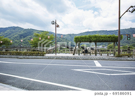 錦帯橋の見える風景 69586091