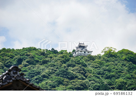 錦帯橋より岩国城天守を望む 69586132