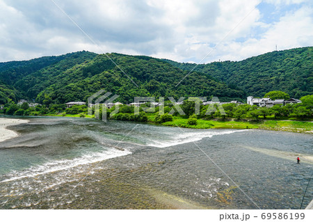 錦帯橋より錦川を望む 錦帯橋より錦川を望む 69586199