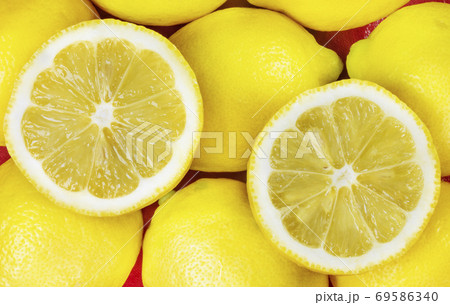 Lemons background Lemons background 69586340