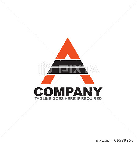 A letter initial logo design vector template 69589356