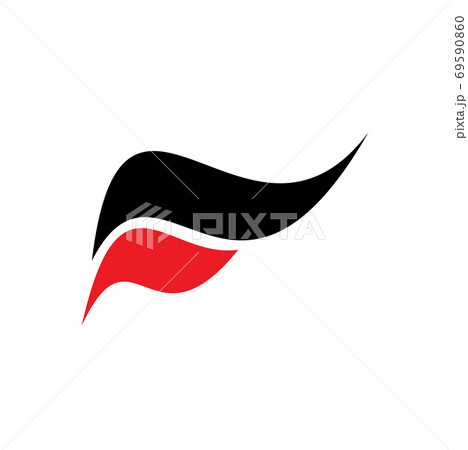 F letter initial logo design vector 69590860