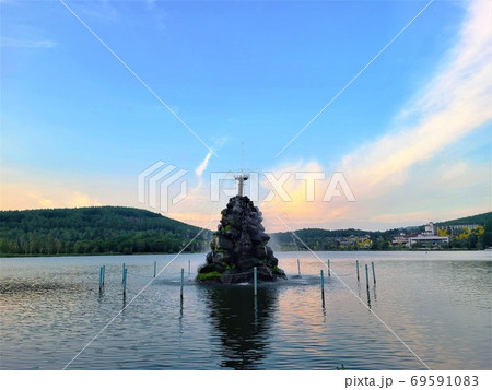 白樺湖の噴水 白樺湖の噴水 69591083