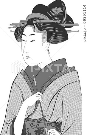 咲分け言葉の花 おかみさん　その1 69591114