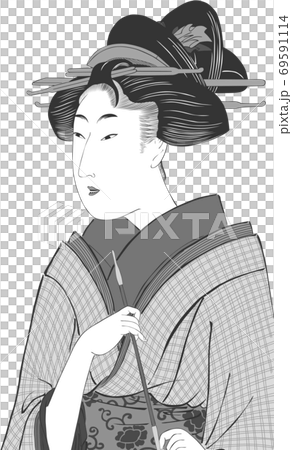 咲分け言葉の花 おかみさん　その1 69591114