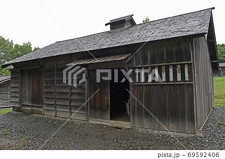 北海道開拓の村「旧納内屯田兵屋」 69592406