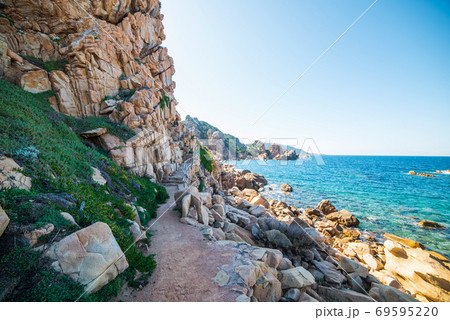 Cliff in Costa Paradiso 69595220