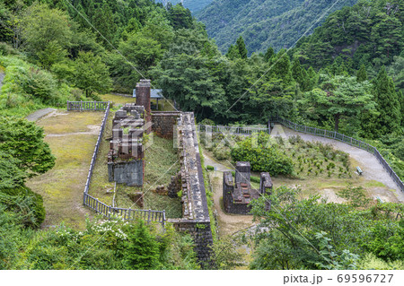 愛媛県新居浜市 東洋のマチュピチュこと旧別子銅山東平地区 東平貯鉱庫跡 愛媛県新居浜市 東洋のマチュピチュこと旧別子銅山東平地区 東平貯鉱庫跡 69596727