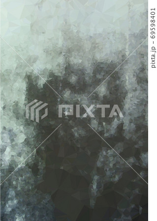 polygonal grunge blue bronze triangle cloudy surface 69598401