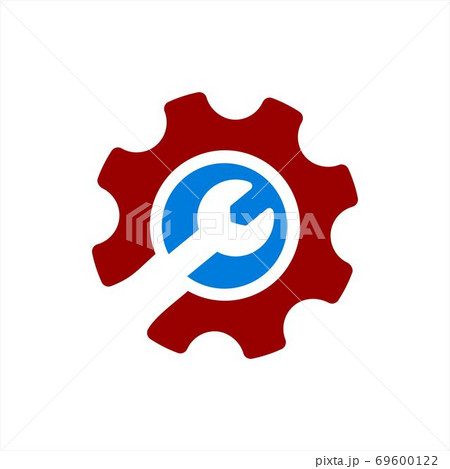 colorful gear illustration and setting vector colorful gear illustration and setting vector 69600122