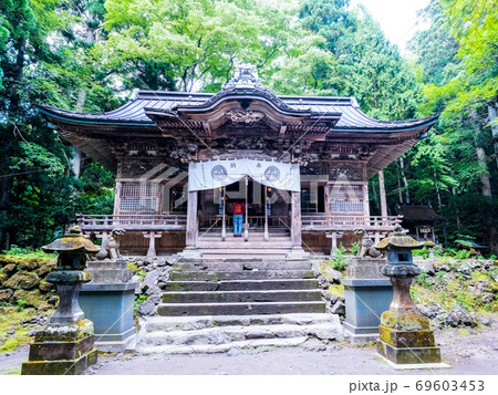 十和田神社社殿(正面) 十和田神社社殿(正面) 69603453