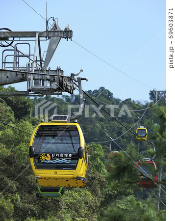 台湾・日月潭ロープウェイ Sun Moon Lake Ropeway, Taiwan 69603871