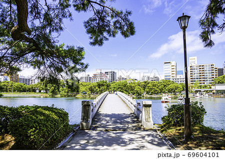 水と緑のオアシス 大濠公園(福岡市中央区) 水と緑のオアシス 大濠公園(福岡市中央区) 69604101
