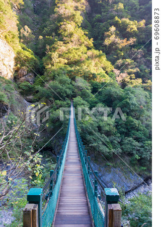 タロコ峡谷（錘麗古道・錘麗吊橋）　台湾・花蓮 69608873