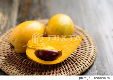 Eggfruit or canistel, Thai fruit 69609670