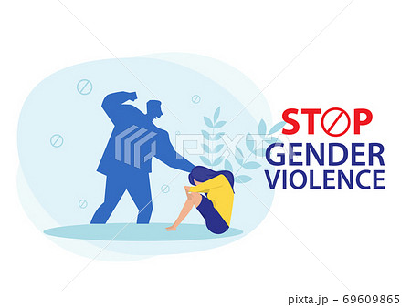 Stop man gender violence or or domestic violence concept Stop man gender violence or or domestic violence concept 69609865