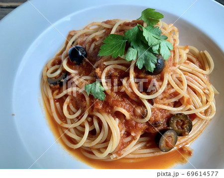 ラグーソースパスタ 69614577