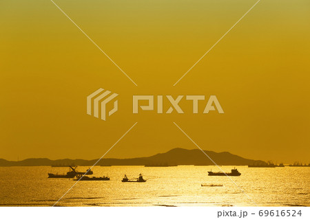 Sunset view. Sunset view. 69616524