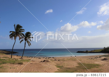 イースター島・アナケナビーチ イースター島・アナケナビーチ 69617215