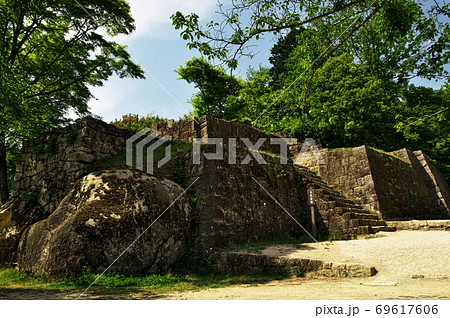 苗木城の三の丸 大矢倉:岐阜 苗木城の三の丸 大矢倉:岐阜 69617606