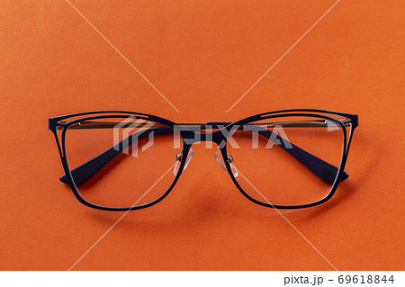 Glasses for vision in blue frames Glasses for vision in blue frames 69618844