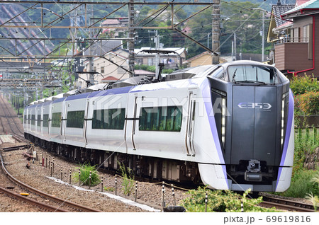 中央本線　四方津ー上野原　JR東日本　E353系　S106編成（松本）　あずさ　かいじ 69619816