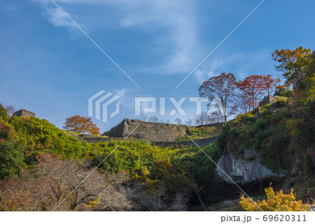 荒城の秋　岡城址 69620311