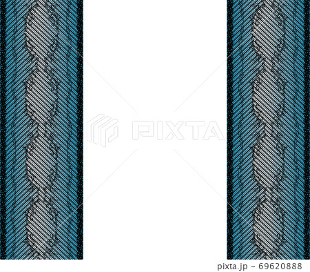 青と黒のレース、両サイドタイプ 青と黒のレース、両サイドタイプ 69620888