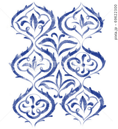 Art deco floral illustration Art deco floral illustration 69622300
