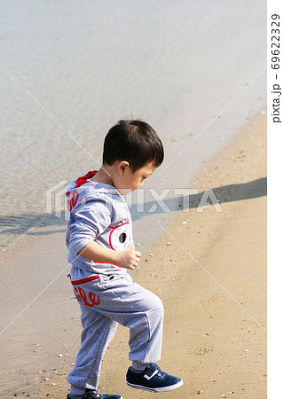 男の子 夏 子供 69622329