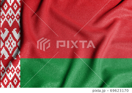 National flag of the Suriname. The main symbol of an independent country. Flag of Suriname. An attribute of the large size of a democratic state. National flag of the Suriname. The main symbol of an independent country. Flag of Suriname. An attribute of the large size of a democratic state. 69623170