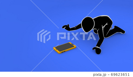 スマートフォンに依存する。モバイルフォンの中毒症状。インターネットがやめられない。 69623651