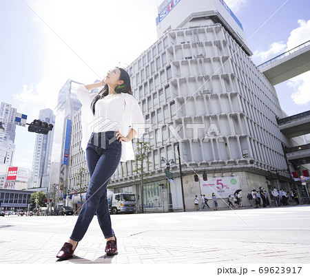 渋谷　女性　ポートレート 69623917
