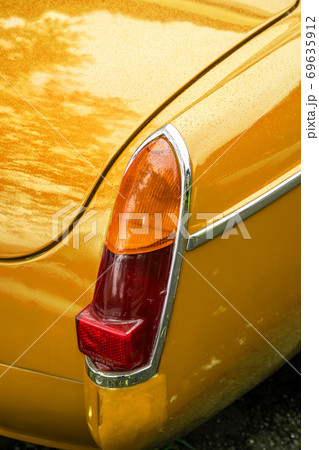 車のテールライト Tail Lightの写真素材