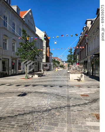 【デンマーク】エスビャウの町並み 【デンマーク】エスビャウの町並み 69636075