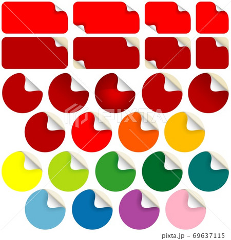 Colorful Peeling Stickers 69637115