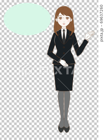 Hand-painted funeral staff information balloon 69637260