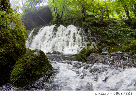 元滝伏流水 秋田県 元滝伏流水 秋田県 69637833
