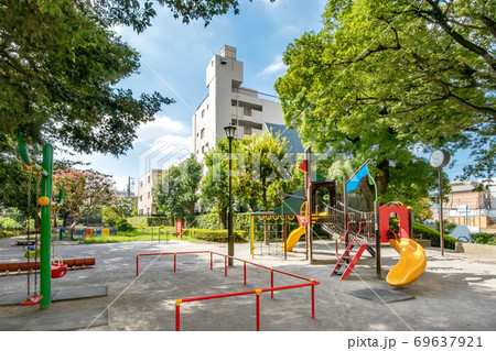 東京都港区の高松くすのき公園 東京都港区の高松くすのき公園 69637921