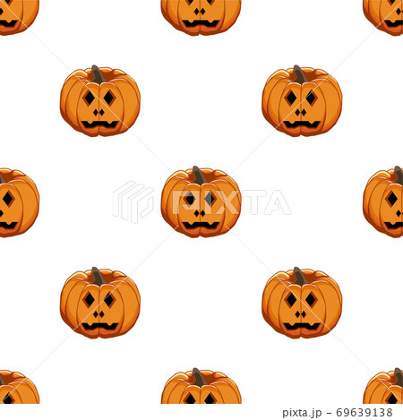 Illustration on theme big colored pattern Halloween 69639138
