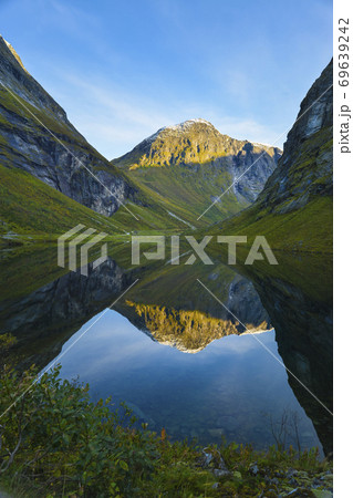 view of the lake and mountains 69639242