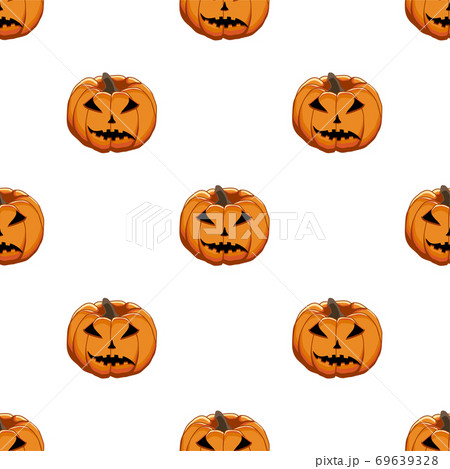 Illustration on theme big colored pattern Halloween Illustration on theme big colored pattern Halloween 69639328