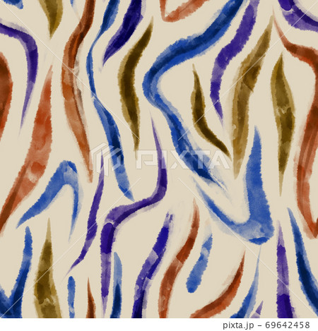 Animal skin texture pattern. Zebra ornament. Animal skin texture pattern. Zebra ornament. 69642458