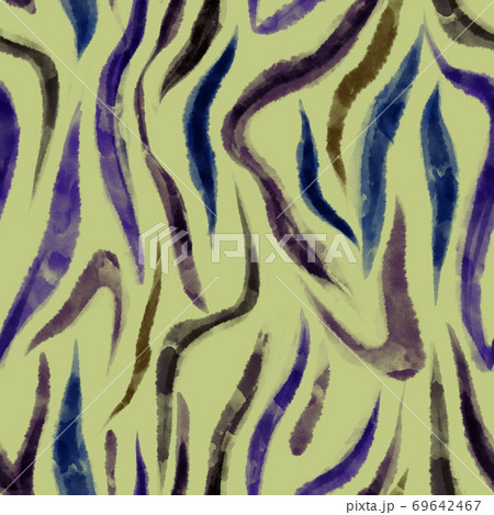 Animal skin texture pattern. Zebra ornament. 69642467