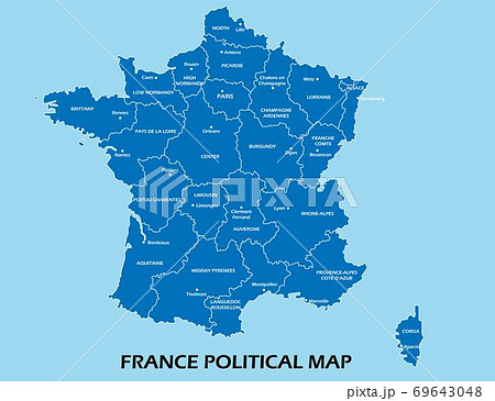 China political map divide by state colorful outline simplicity style. China political map divide by state colorful outline simplicity style. 69643048