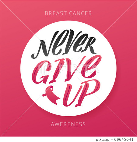 Breast Cancer Awareness Month Design. Pink Poster 69645041