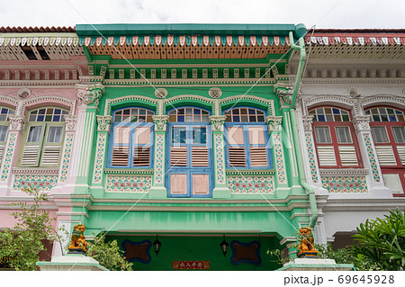 【シンガポール】【カトン地区】プラナカンハウス　日中 69645928